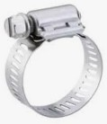 BREEZE 30010 H -REF- SAE 10 1 1/16" MAX 9/16" MIN X 1/2" W HOSE CLAMP WORM GEAR TYPE F 300 STAINLESS STEEL BAND W/ 300 STAINLESS STEEL SCREW PLAIN