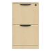 PL149 MOBILE FILE/FILE PEDESTAL- MAPLE