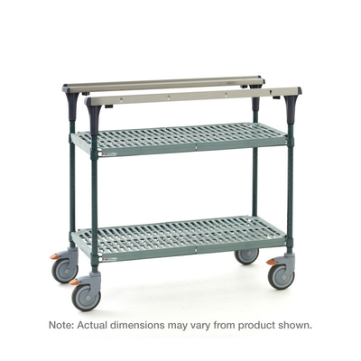 Metro MS1824-PRPR PrepMate MultiStation 24" Prep Station, Super Erecta Pro top and bottom shelves with Metroseal Green Epoxy posts