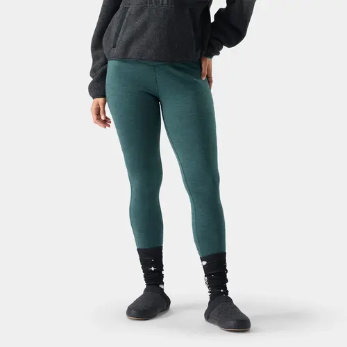 SMARTWOOL - Women's Classic Thermal Merino Base Layer Bottom - Dark Teal Heather