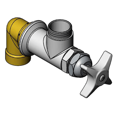T&S Brass BF-0299-LN Big-Flo Faucet Wall Mount