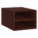 PL1066 UNDER SHELF MOUNTED OPEN FILE- MAHOGANY
