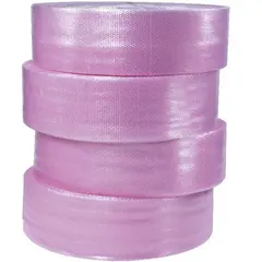 1/2" X 48" X 250' ANTISTATIC BUBBLE ROLL, CUT TO 12" ROLLS, PERF 12", 4 ROLLS/BD ASDBL48S12P12