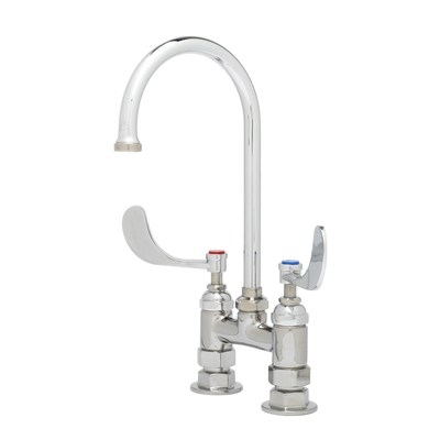 T&S Brass B-0325-WH4 Pantry Faucet Double