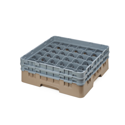 Cambro 36S434184 Camrack Glass Rack with 2 Extenders