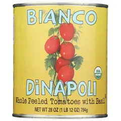 TOMATO WHOLE PEELED W/BASIL OG | 6/28 IZ