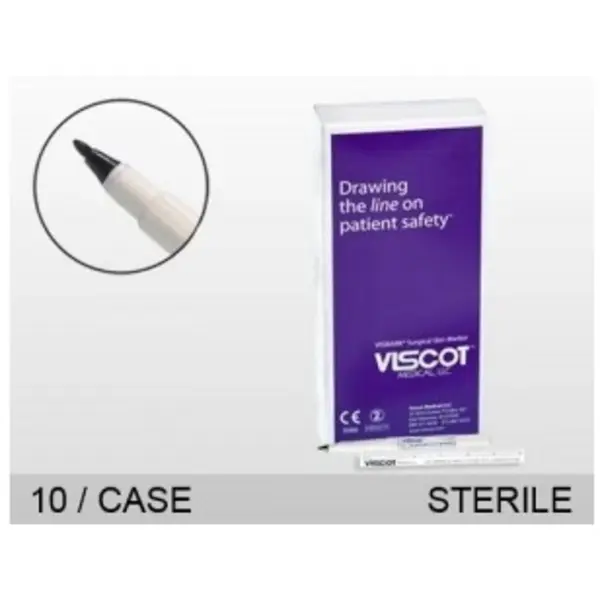 Skin Marker, Allskin Brilliant Blue, Str, 10/bx, VIS140710