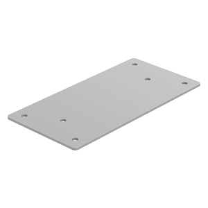 PLTFP36SILV 3" X 6" FLAT PLATE- SILVER