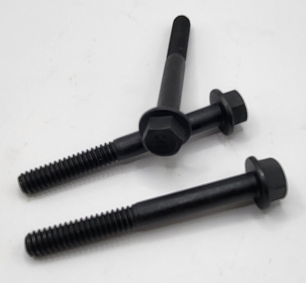 1/4" - 20 X 2 1/4" IFI-111 HEX FLANGE SCREW SAE J429 GR 8 ZINC PHOSPHATE AND OIL