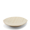 Hazara Leaf Plate White 8.75" x 8.25"