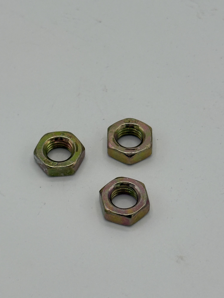 1/2" - 20 HEX JAM NUT SAE J995 GR 5 ZINC YELLOW