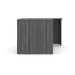 PL178R 71" RIGHT PORKCHOP 30"D- COASTAL GRAY
