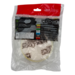 4" White Hex-Logic Light-Medium Polishing Pad