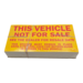 Vehicle Not For Sale 100 Pack