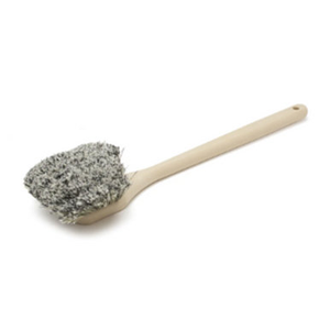 Fender Brushes-Long Handle Grey/White Flagged Plastic