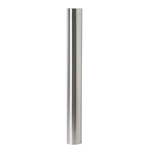 PLTRBPOST28 - 28.5" H BRUSHED METAL POST FOR RBBASE23 (Post only)