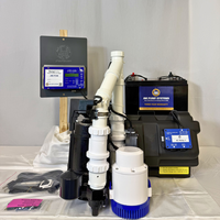 JMI-POM-VMAC-LW - SUMPLICITY SERIES; PRE-ASSEMBLED PRIMARY AC & BACKUP 12V PUMP SYSTEM; EC-VMAC & POM PUMPS, CHARGER, BATTERY BOX, (2) CHECK VALVE