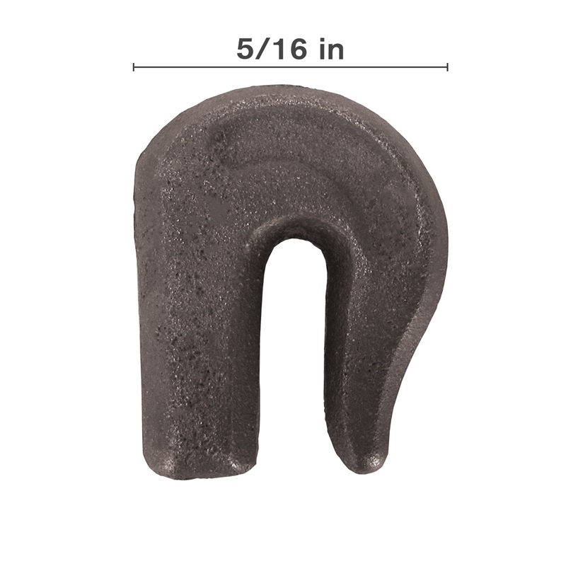 Braber Equipment 5/16" WeldOn Bucket Hook