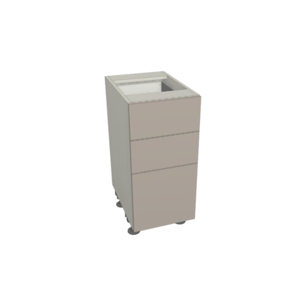 Capri Vanity 3 Drawer Base 15" x 31.5" x 21"