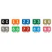 TABBIES® Numeric 90100 Label Rolls