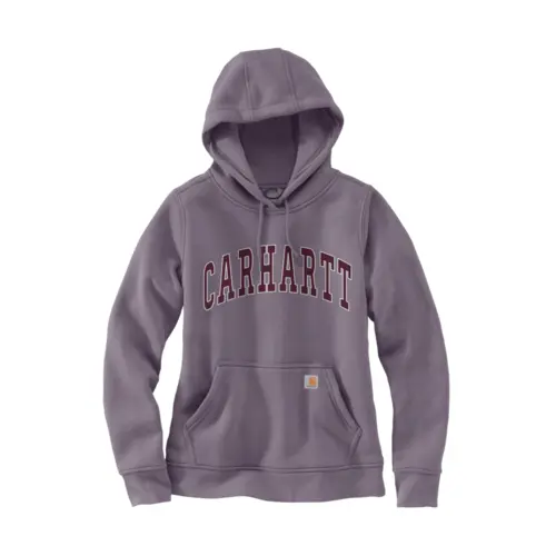 CARHARTT 107881 - Women's Marquette Varsity Hooded Sweatshirt - Wood Violet