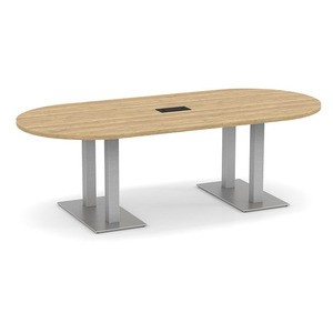 8ft Racetrack, Palmer base Conference Table: ASPEN PALRT3136NAPNBRU