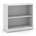 PL154 30"H BOOKCASE- White