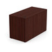 PL104 24x48 DESK SHELL- Mahogany