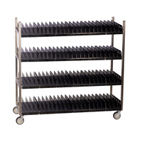 Cook's Brand 630-7820A 78" W Aluminum Vented Tray Drying Rack