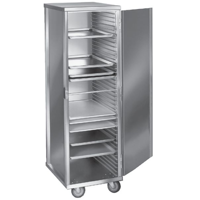 Channel 53C Bun Rack, Enclosed, 20" x 27" x 66", 5" Casters, NSF