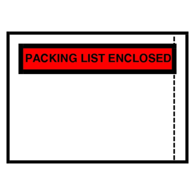 Packing List Envelope - 4.5" x 5.5" - Printed