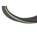 2" X 25' Green Stripe Shotcrete Hose with Heavy Duty Ends