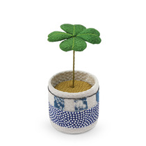 Figurine Potted Clover