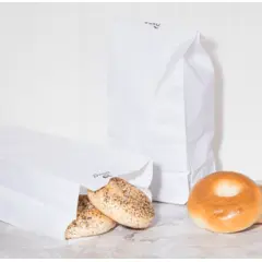 10# WHITE GROCERY BAG, 6-15/16 X 4-3/16 X 13-3/8, DURO, 500/BD   51030