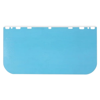 Face Shield Visor - Polycarbonate - Clear - 15-1/2" x 8"