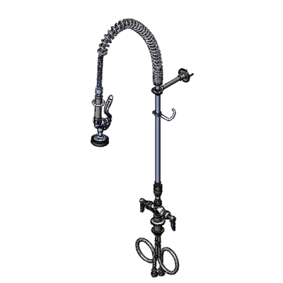 T&S Brass B-0113-V-B Easyinstall Pre-Rinse Unit Back Flow Preventer