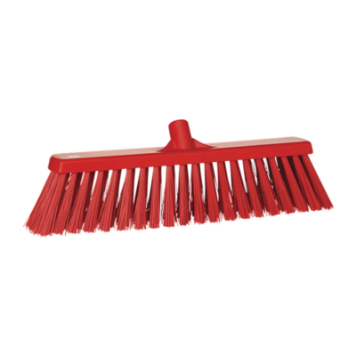 Push Broom Head - 20" - Stiff Sweep - Polyester Bristles