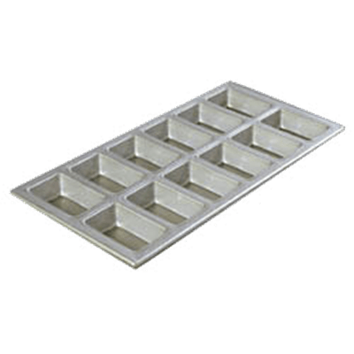 Carlisle 606903 Steeluminum Mini Loaf Pan