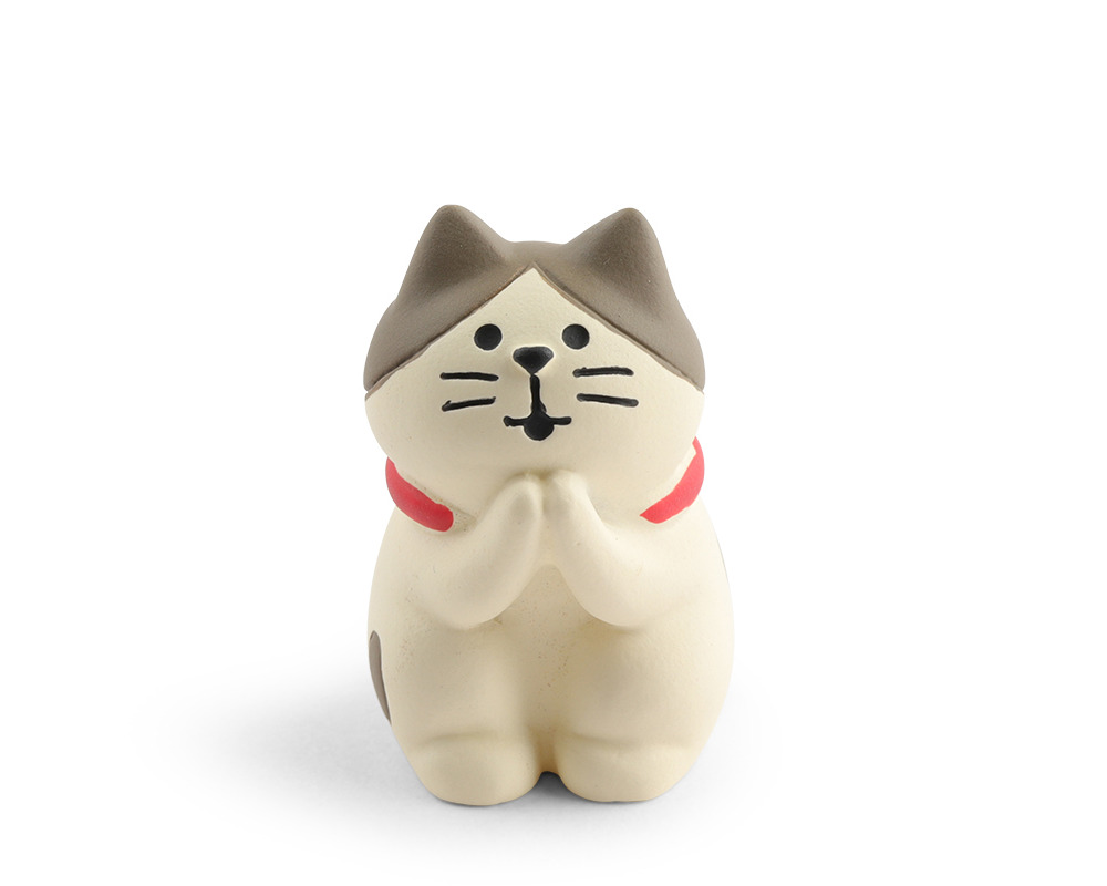 Figurine Cat Please Please