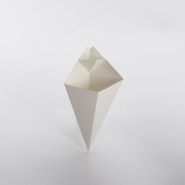 Square Fry Cone Holders & Cardboard Cones