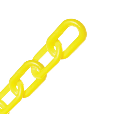 Plastic Chain - 2" x 100' - Yellow