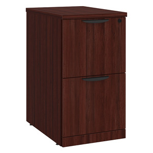 PL149 MOBILE FILE/FILE PEDESTAL- Mahogany