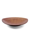 Hazara Leaf Plate Brown 11.75"