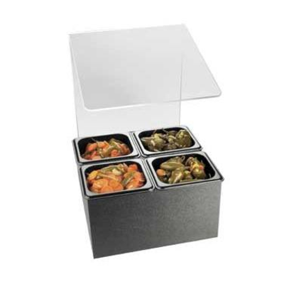 Cal-Mil 658 14"W x 15"D x 20"H Classic Salsa/Condiment Bar