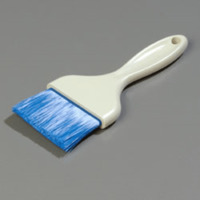 Carlisle 3" Blue Flat Pastry Brush