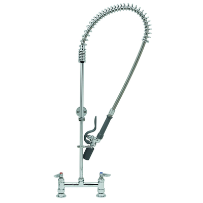 T&S Brass B-0123-BC Pre-Rinse Unit 8" C/C Deck Mount