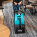 Truvox Hydromist Compact HC250 in use on patterned carpet