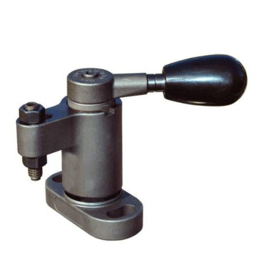 Carr Lane CL-300-QSCR One-Touch Quick-Acting Swing Clamp (Horizontal Cam Lever)