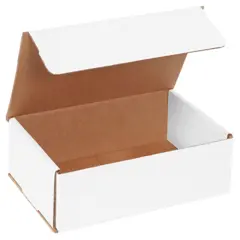 9 X 6 X 3 ECT32B WHITE CORRUGATED MAILERS 50/BD    M963