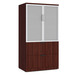 PL112 35"w 2 DRAWER LATERAL FILE- MAHOGANY